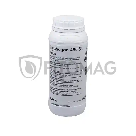 Ofertă de sezon Erbicid Glyphogan 480 SL, 1 L
