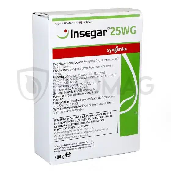 Promoție Insecticid Insegar 25 WG, 400 grame