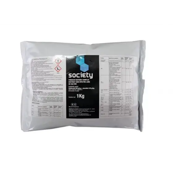 Fungicid Society 62,5 WG, 1 kg, Sharda, granule, sistemic si contact Ofertă