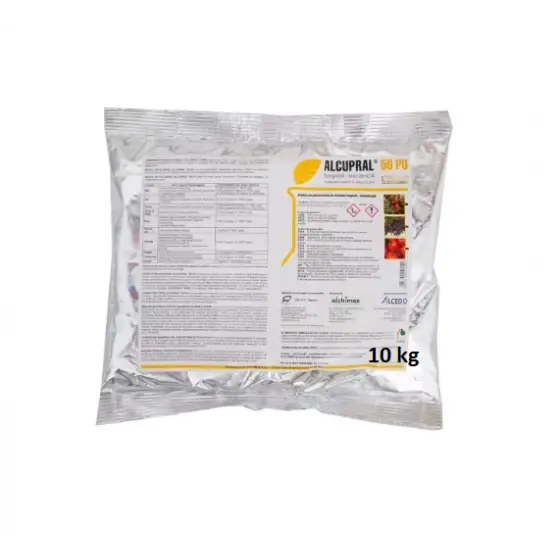 Retur gratuit Fungicid Alcupral 50 PU, 10 kg - Oxiclorura de Cupru 50%