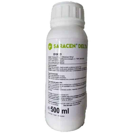 Erbicid Saracen Delta, 500 ml, sistemic, cereale paioase Comandă acum