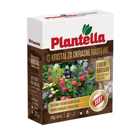 Ingrasamant plante ornamentale, 1 kg, Plantella, cristale solubile în apa Ieftin