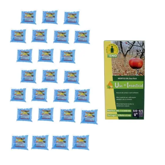 Pachet tratament iarna/primavara Sulfat de cupru, 25 kg + Meritus Oil Duo Pack Comandă acum