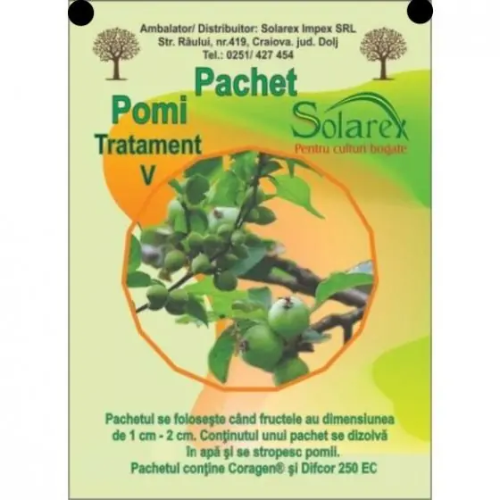 Calitate înaltă Pachet V Tratament Pomi - Pentru 50 Litri de Apa
