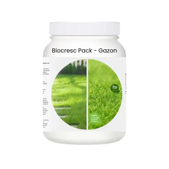 Pachet pentru gradina Biocresc pack Gazon, 200 litri de apa Reducere specială