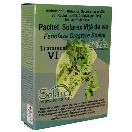 Doar azi Pachet Tratament VI, vita de vie, Crestere boabe, pentru 50 litri de apa