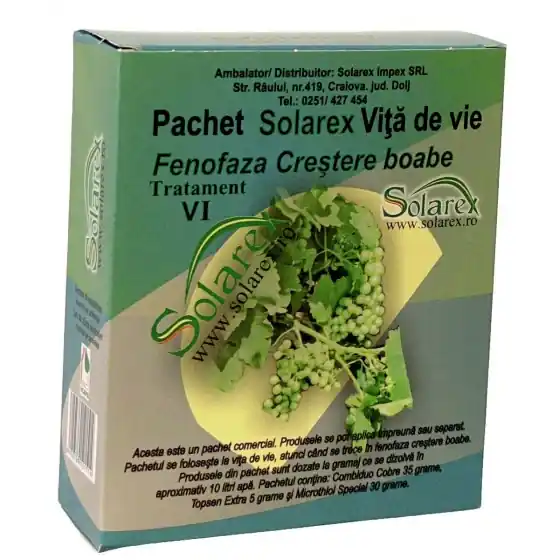 Pachet Tratament VI, vita de vie, Crestere boabe, pentru 10 litri de apa Ieftin