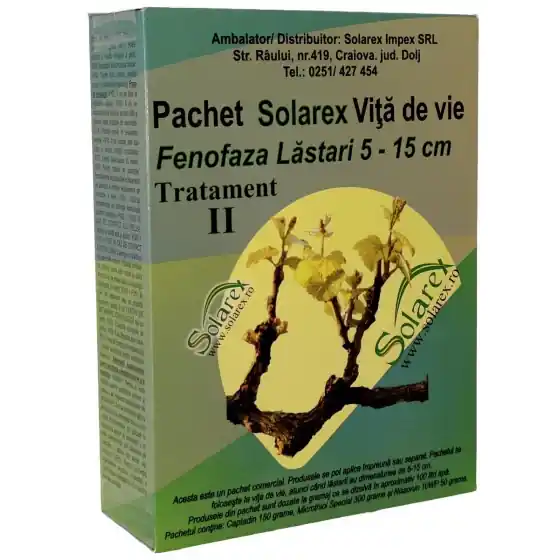 Pachet Tratament II, vita de vie, fenofaza lastar 5- 15 cm, pentru 100 litri de apa Ofertă de sezon
