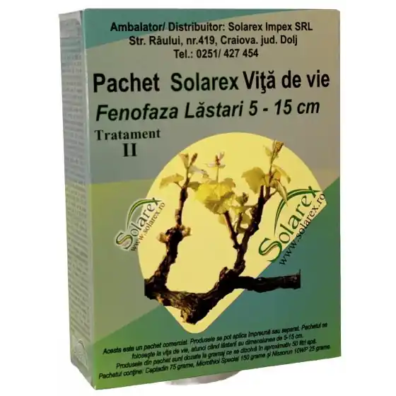 Pachet Tratament II, vita de vie, fenofaza lastar 5- 15 cm, pentru 50 litri de apa Premium