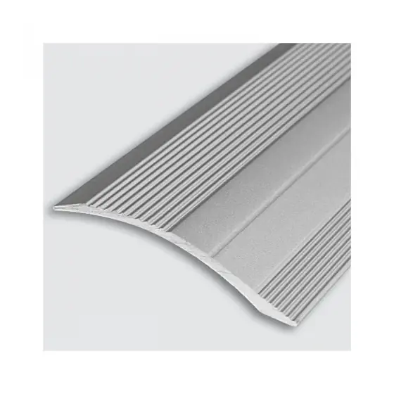 Livrare expres Profil de trecere pentru diferență de nivel TVA25, din aluminiu, Argintiu neperforat, 2,7m