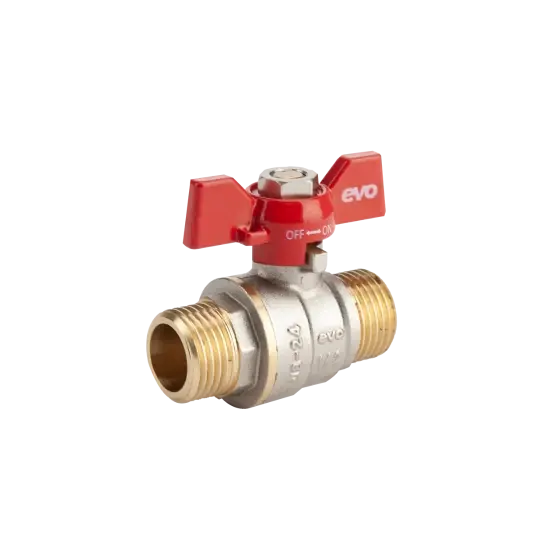 Robinet Fluture FE-FE Evosanitary - D[inch]: 1; Doar azi