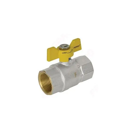 Robinet Gaz 1/2" I-I Fluture, Ferro Mai ieftin