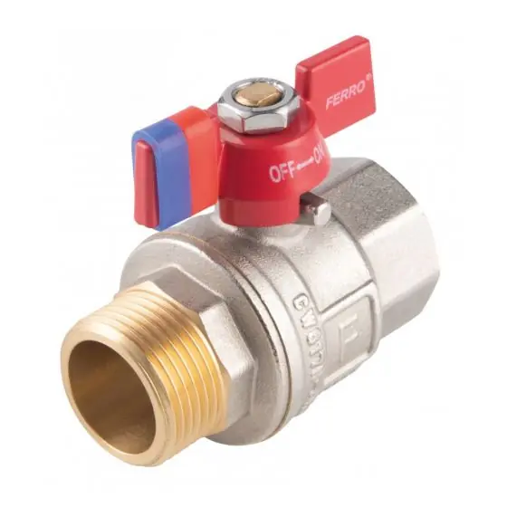 Cumpărături sigure Robinet Bila Fluture F-Power Pn30 3/8" I-E, Ferro