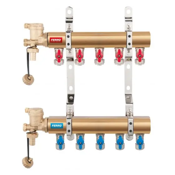 Chilipir Dist.As.Cu Robineti 10 Cai 16X2, Ferro