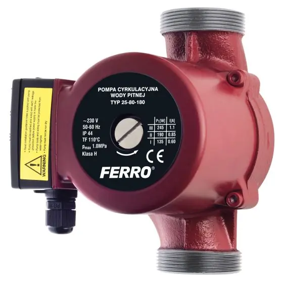 Preț promoțional Pompa De Circulatie 25-80 180, Ferro