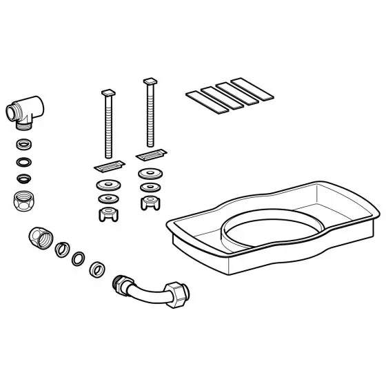 Preferatul clienților Set De Racordare La Apa Pentru Aquaclean 4000, Geberit