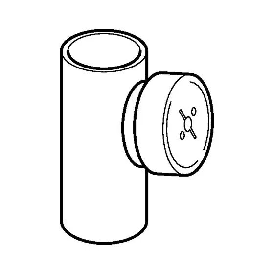 Reducere Pluvia Piesa De Curatire Hdpe 110, Geberit