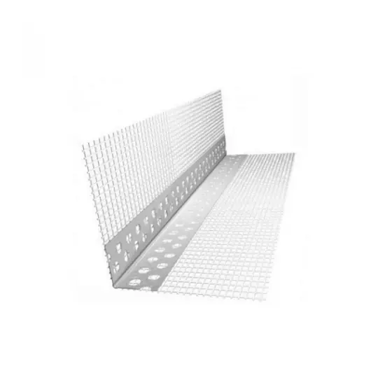 Colțar din aluminiu 23x23, cu plasă 10x10, 2m Comandă acum