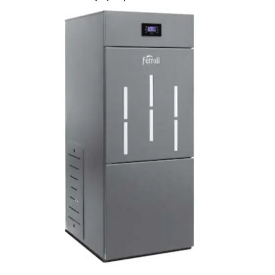 Livrare rapidă Cazan Otel Peleti Biopellet Pro 30 - 30Kw, Ferroli