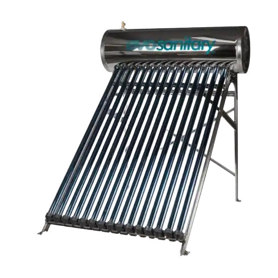 Sistem Panou Solar Presurizat cu Tuburi Heat Pipe 1024P-58 INOX Plată sigură