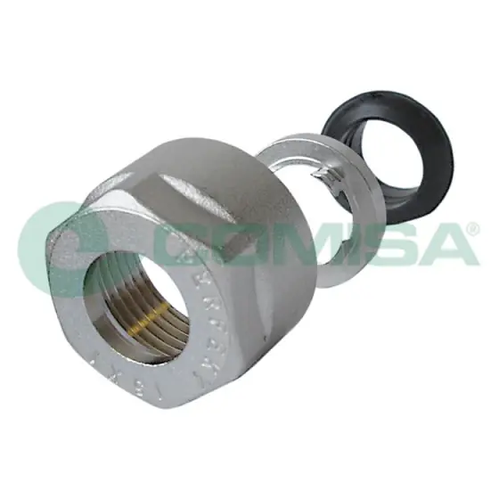 Cel mai vândut Set Racord Eurocon Pt.Teava Cupru, Inox 15X1-3/4" Int - 2 Buc, Comisa