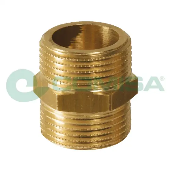 Expediere rapidă Niplu Alama 1/2", Comisa