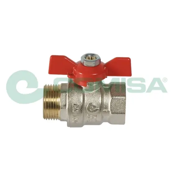 Robinet Bila 3/4" I-E Fluture Pn30 - Rosu, Comisa Preț promoțional