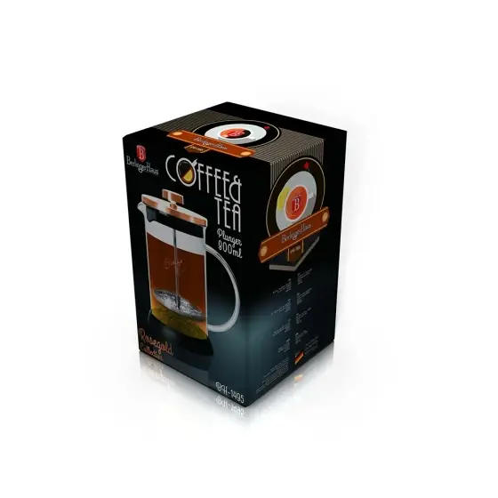 Calitate înaltă Piston cafea & ceai, 800 ml, rose gold - BH/1495