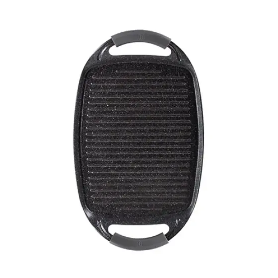 Nu rata Plită grill, 47 cm, Metallic Line Carbon Pro Edition - BH/6922