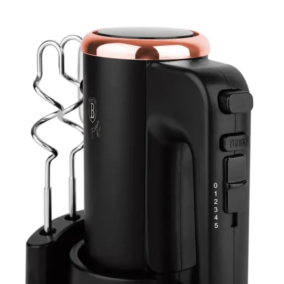 Reducere extra Mixer de mână cu suport, negru-rose gold - BH/9475