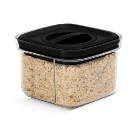 Set recipiente 5+5 piese, negru - BH/8577 Calitate înaltă