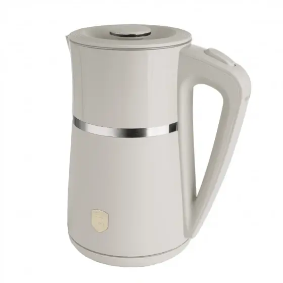 Ofertă exclusivă Fierbător cu perete dublu, crem mat - BH/9862