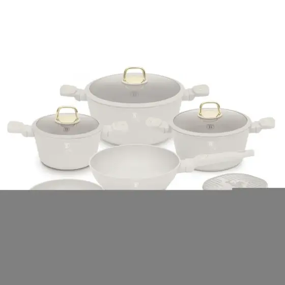 Set de vase de gătit 10 piese, colecția Sahara - BH/8080NN Ultima șansă