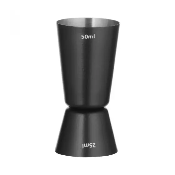 Cupa de masurare neagra, 25ml / 50ml, ø45x(H)86mm Doar azi