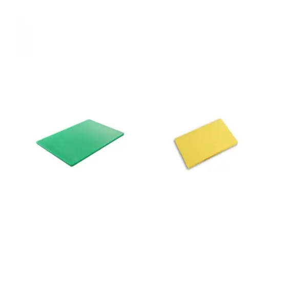 Pachet Tocător verde HACCP 45x30cm + Tocător galben HACCP Preț redus