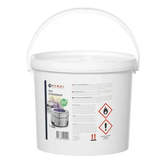 Combustibil pentru chafing dish, set 2 buc, Hendi, galeata 2 x 4 kg Cel mai vândut