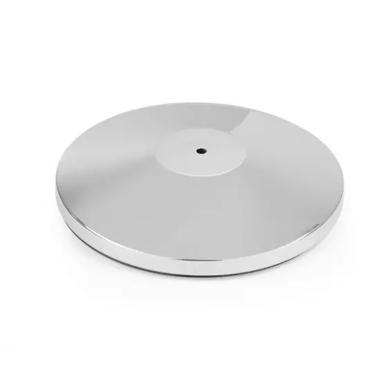 Cel mai vândut Baza pentru stalp delimitare Hendi, argintiu, finisaj tip oglinda, inox, ø360x(h)65mm - STALPUL NU ESTE INCLUS