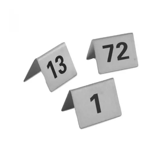 Mai ieftin Semn Hendi pentru masa - numere 13-24, 55x52x(H)40 mm