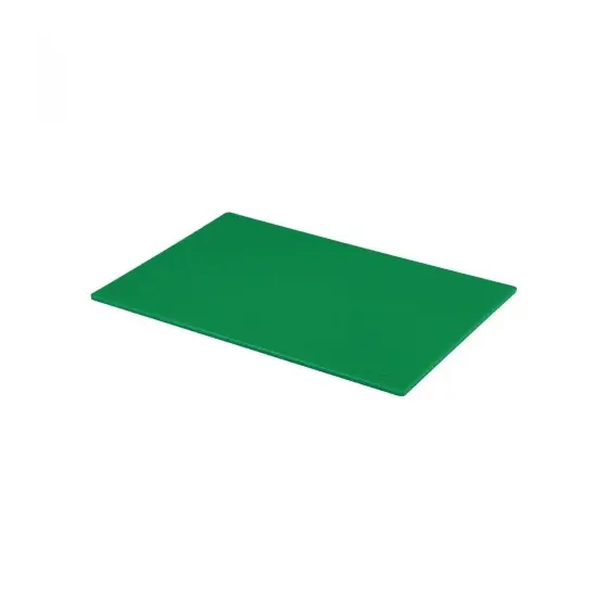 Tocator verde, Gastronorm 1/1, 530x325x(H)12 mm, polietilena HDPE 500, respecta normele HACCP Livrare expres