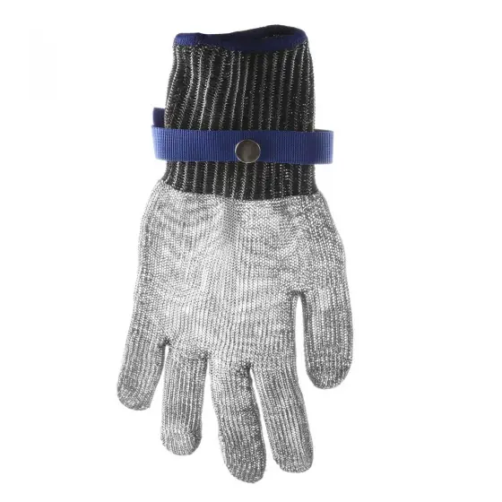 Set manusi Hendi, marimea L, 330 mm, set format din manusa interioara din bumbac si manusa exterioara din inox, rezistenta la taiere Preferatul clienților
