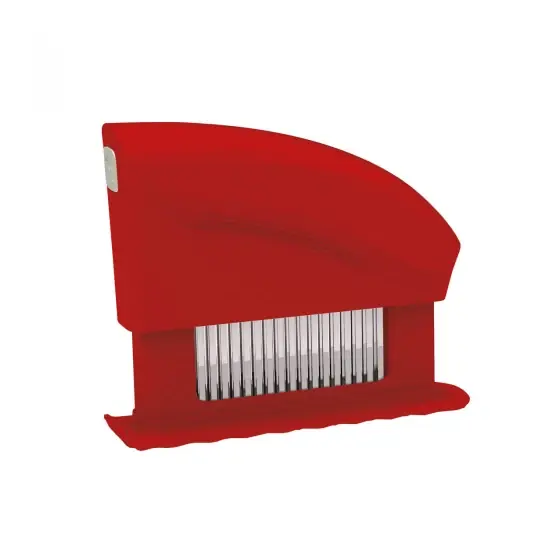 Dispozitiv fragezire carne 51 lame inox, 150x42x(H)118 mm, rosu, Hendi Profi Line Expediere rapidă