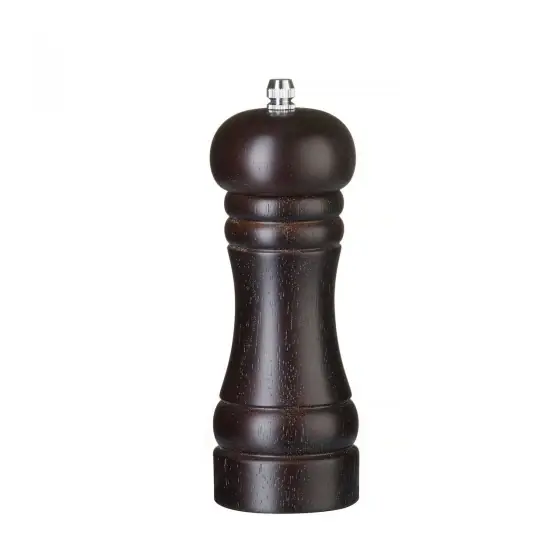 Rasnita pentru piper Hendi, lemn inchis, ø57x(H)215 mm Ofertă specială