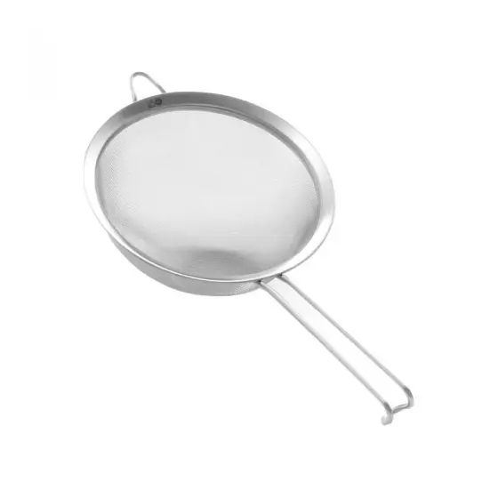 Disponibil imediat Sita Hendi cu plasa fina, otel inoxidabil, cu maner, 100x250 mm
