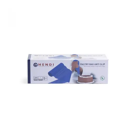 Set 100 pungi patiserie de unica folosinta, pt ornat, Hendi, material, anti-alunecare, biodegradabile, set 100 buc Ofertă limitată