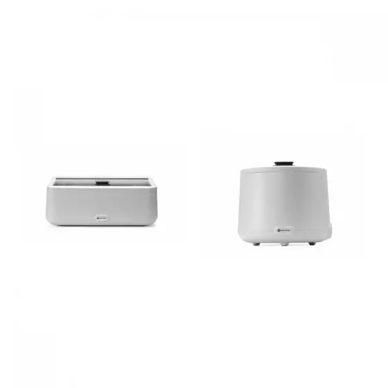 Pachet Chafing dish electric UNIQ, HENDI, GN 1/1, Alb, 220-240V/700W, 607x402x(H)250mm plus Supiera UNIQ, Hendi, 8L, Alb, 220-240V/500W, ø366x(H)325mm Expediere rapidă