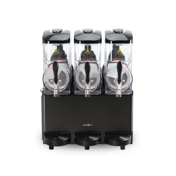 Mașină de granita 3x12 L, Arktic, 36L, Neagru , 220-240V/1080W, 610x490x(H)775mm Reducere