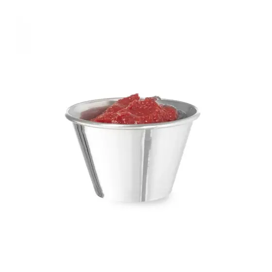 Comandă acum Set 12 boluri pentru sos Hendi Inox 230 ml 93x(H)58 mm
