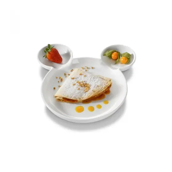 Preț mic Farfurie pentru copii model "Ursulet", Hendi, portelan, 250x25 mm