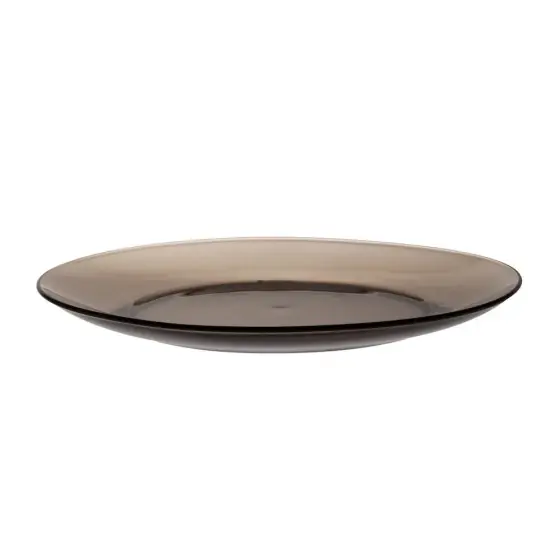 Farfurie plata Lys Sepia din sticla, Duralex, set 1 buc.ø235x(H)20 mm Reduceri