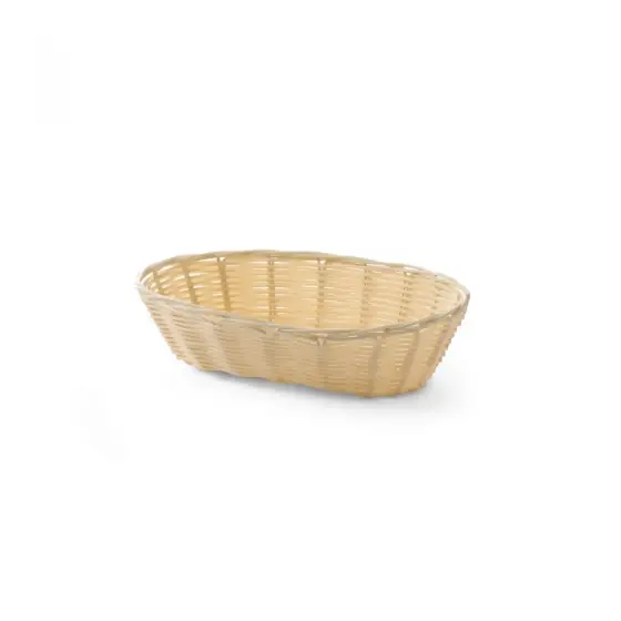 Cos paine oval, Hendi, polyratan, 225x130x(H)55 mm, potrivit pt masina de spalat vase Retur ușor